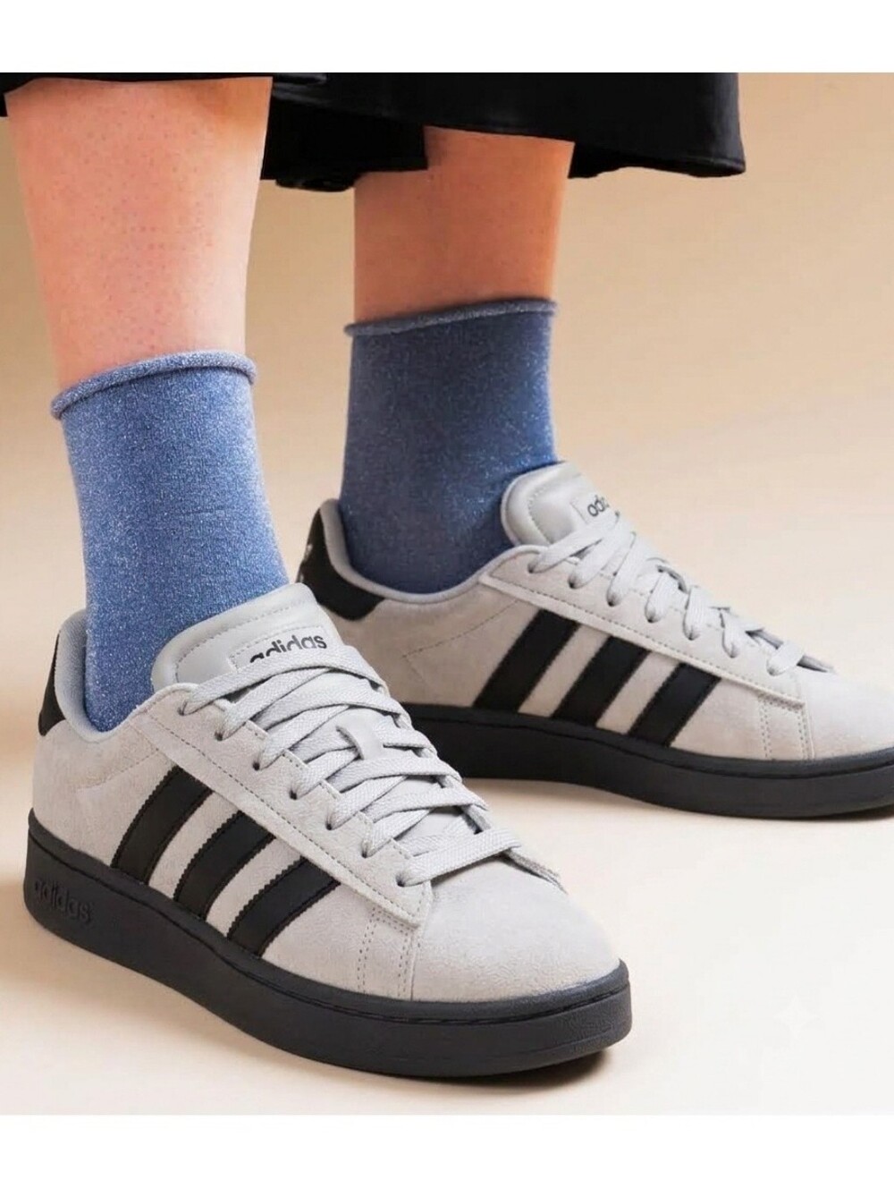 Adidas Grand Court Alpha 00s Grey NIB NEW 9.5